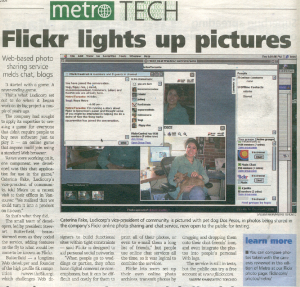 flickr featured in metro toronto {notes}