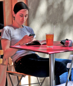 Iced tea at Georgia's, version 2